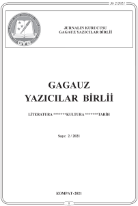 Gagauz yazıcılar birlii sayı  2/2021 