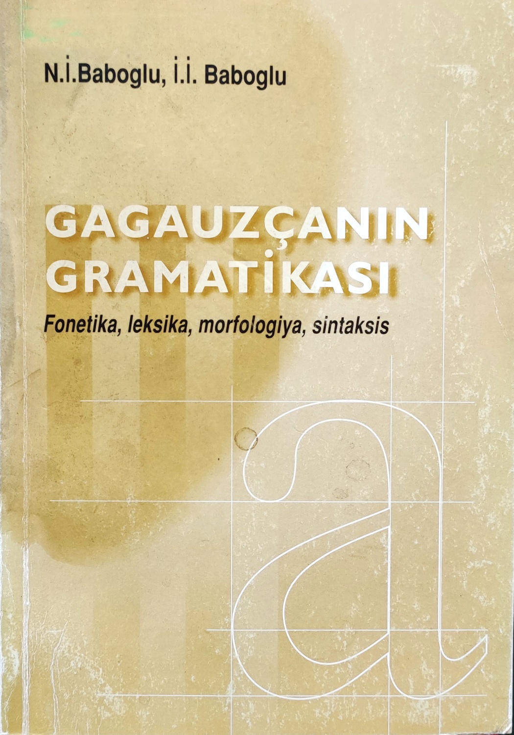 Gagauzçanın gramatikası